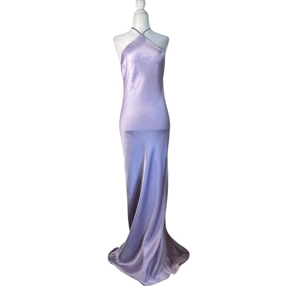 Line & Dot Kira Maxi Dress in Lilac Medium New Womens Long Dress - Picture 4 of 12